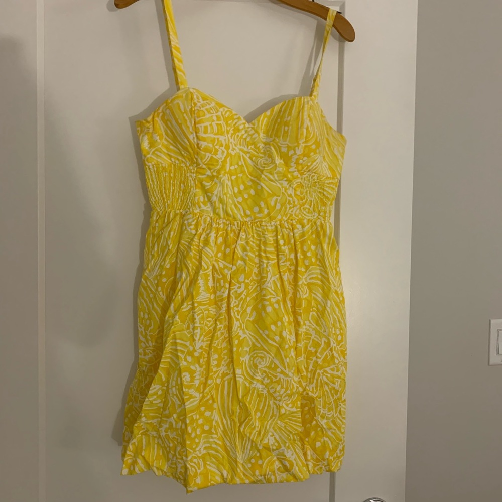 Lilly Pulitzer yellow dress